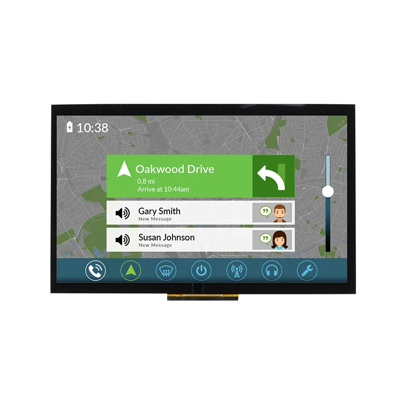 10,1 'sole-readable tft Capacitive tactus screen moduli