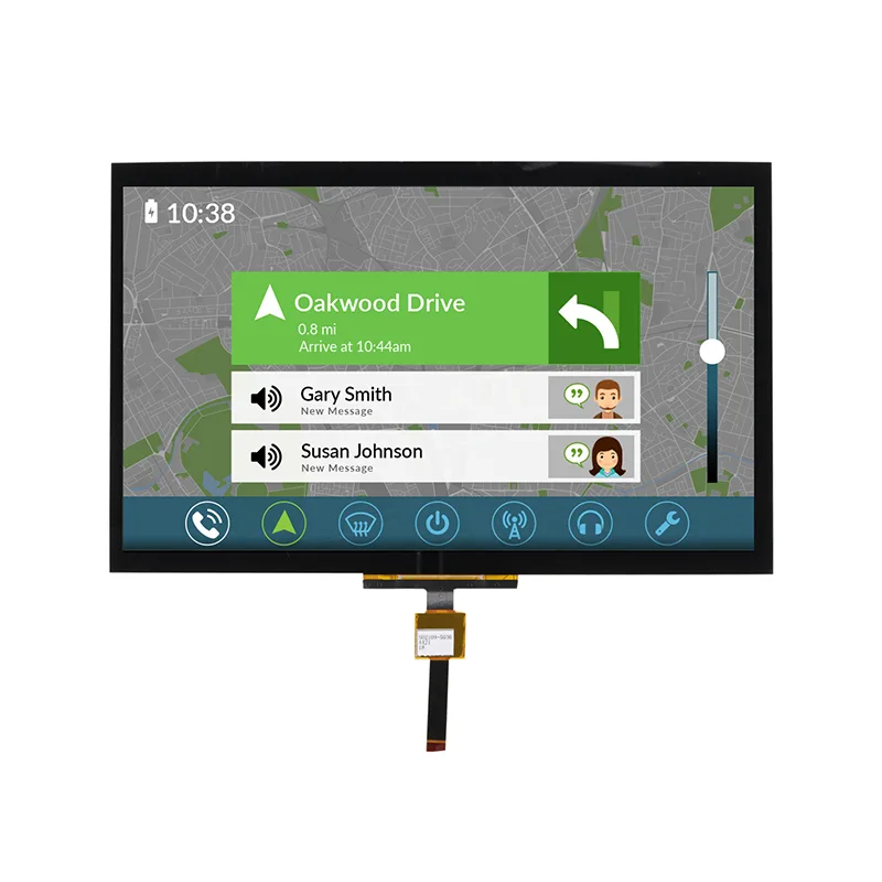 10,1 'sole-readable tft Capacitive tactus screen moduli